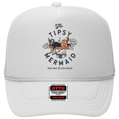 Tipsy Mermaid Dive Bar Cute Retro Pinup Hat