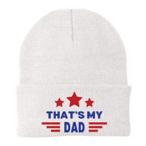 Thats My Dad Thats Our Dad Gus Walz Knit Cap Winter Beanie