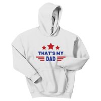 Thats My Dad Thats Our Dad Gus Walz Kids Hoodie