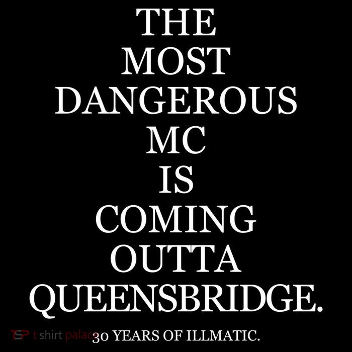 The Most Dangerous Mc Is Coming Outta Queensbridge 30 Years Of Illmatic Stripe Pom Pom Beanie