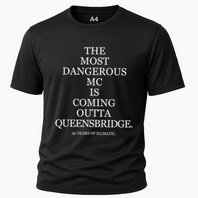 The Most Dangerous Mc Is Coming Outta Queensbridge 30 Years Of Illmatic Performance Shirt