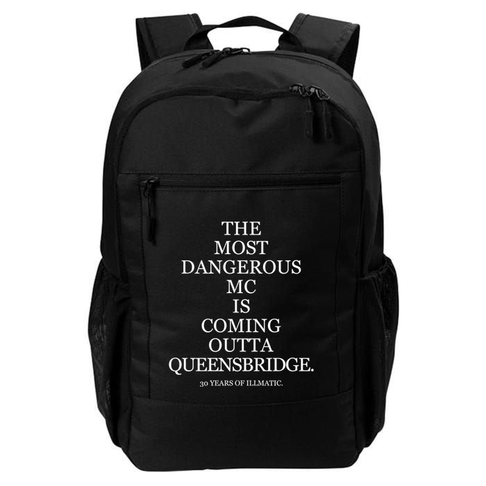 The Most Dangerous Mc Is Coming Outta Queensbridge 30 Years Of Illmatic Backpack