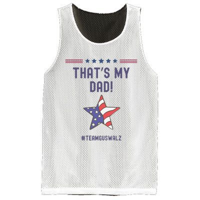 ThatS My Dad Team Harris Walz Mesh Reversible Basketball Jersey Tank