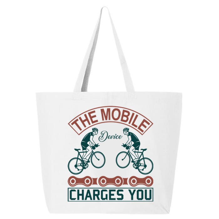 The Mobile Device Charges You 25L Jumbo Tote