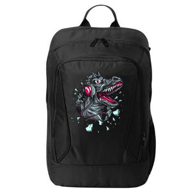 Trex Monster DJ Headphone Breakthrough City Backpack