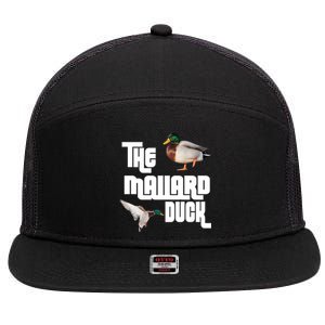 The Mallard Duck 7 Panel Mesh Trucker Snapback Hat