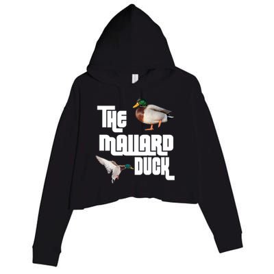 The Mallard Duck Crop Fleece Hoodie