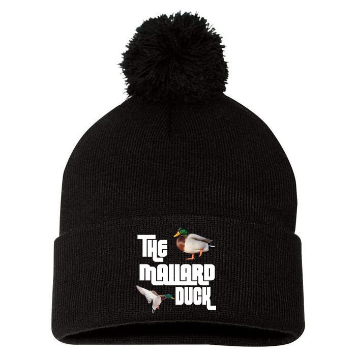 The Mallard Duck Pom Pom 12in Knit Beanie