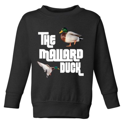The Mallard Duck Toddler Sweatshirt