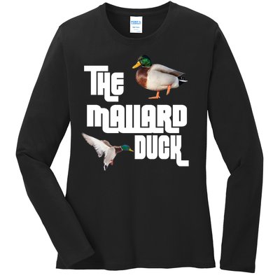 The Mallard Duck Ladies Long Sleeve Shirt