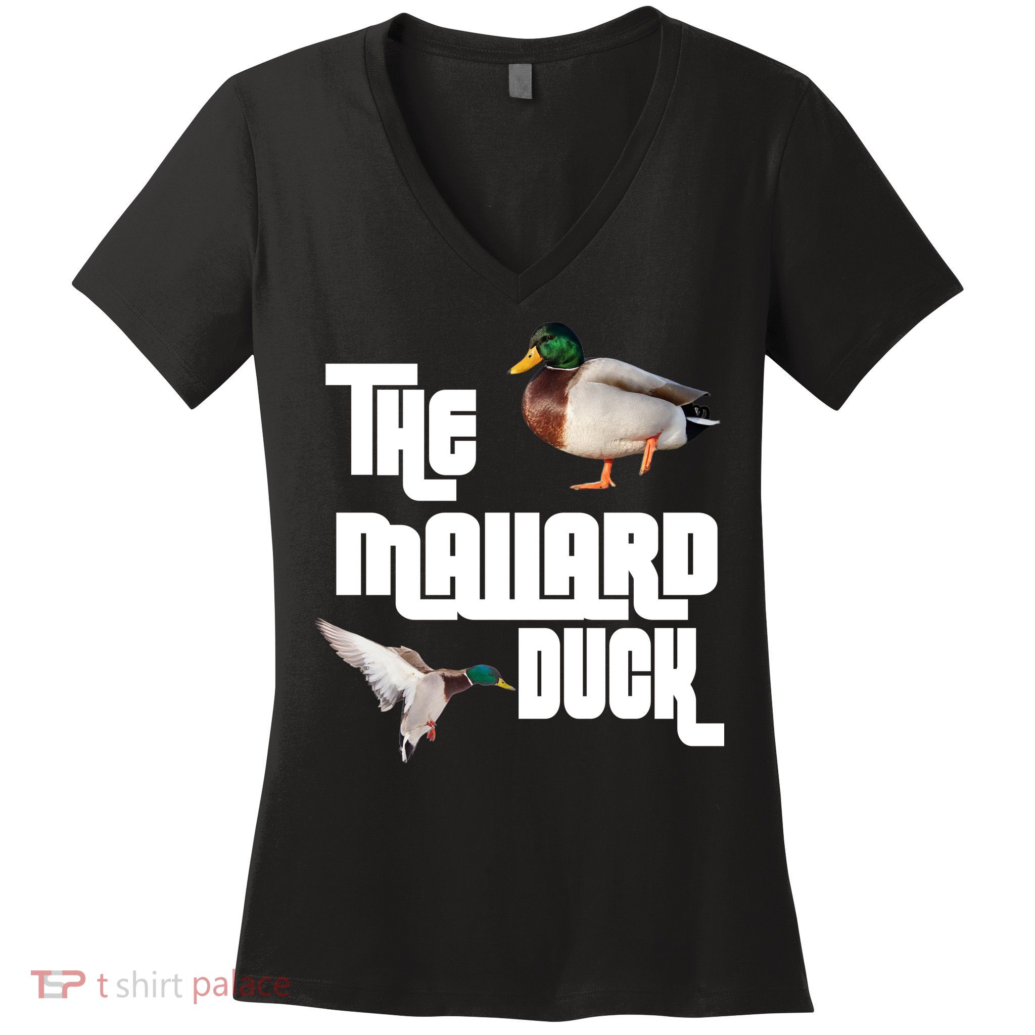 The Mallard Duck Women's V-Neck T-Shirt