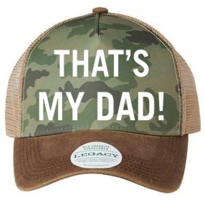 Thats My Dad Thats Our Dad Tim Walz Vp Gus Walz Legacy Tie Dye Trucker Hat