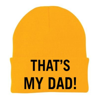 Thats My Dad Thats Our Dad Tim Walz Vp Gus Walz Knit Cap Winter Beanie