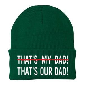 Thats My Dad Thats Our Dad Tim Walz Vp Gus Walz Knit Cap Winter Beanie