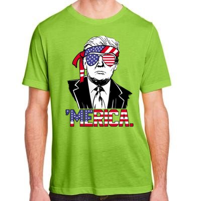 Trump Merica Donald Trump Meaningful Gift Adult ChromaSoft Performance T-Shirt