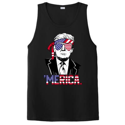 Trump Merica Donald Trump Meaningful Gift PosiCharge Competitor Tank