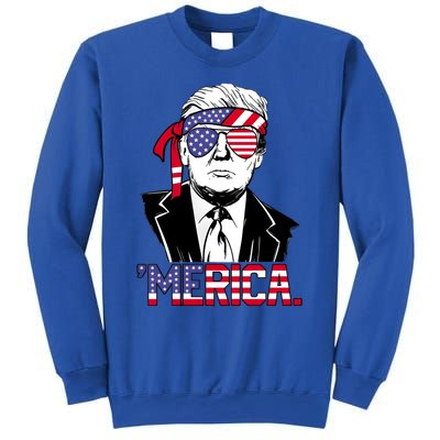 Trump Merica Donald Trump Meaningful Gift Sweatshirt