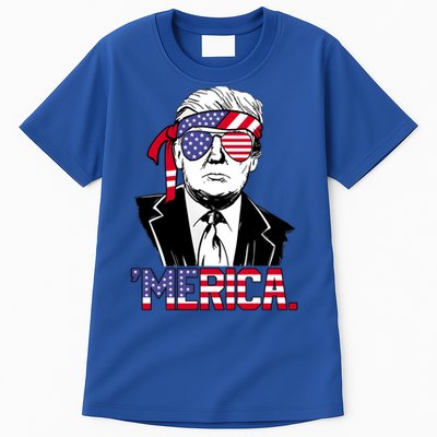 Trump Merica Donald Trump Meaningful Gift Tall T-Shirt