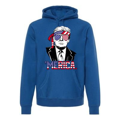 Trump Merica Donald Trump Meaningful Gift Premium Hoodie