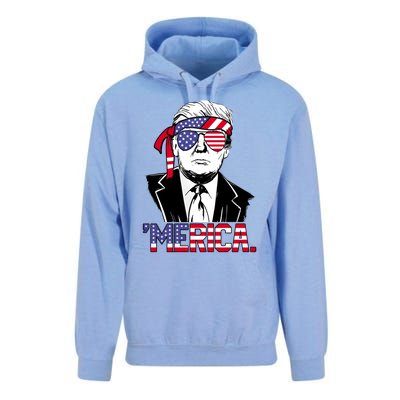 Trump Merica Donald Trump Meaningful Gift Unisex Surf Hoodie