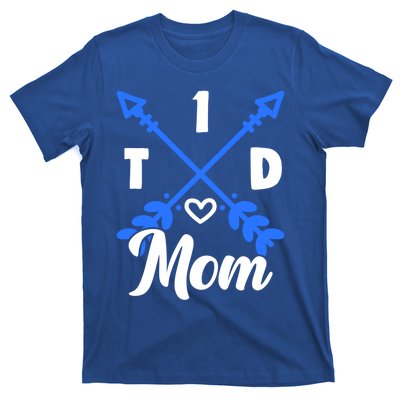 T1d Mom Diabetes Warrior Diabetic Diabetes Awareness Gift T-Shirt