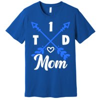 T1d Mom Diabetes Warrior Diabetic Diabetes Awareness Gift Premium T-Shirt