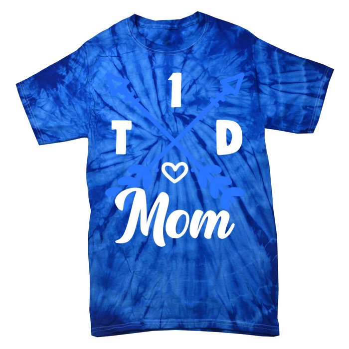 T1d Mom Diabetes Warrior Diabetic Diabetes Awareness Gift Tie-Dye T-Shirt