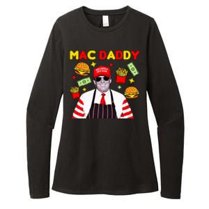 Trump Mac Daddy Funny Trump 2024 Womens CVC Long Sleeve Shirt