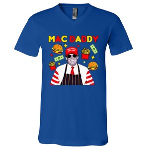 Trump Mac Daddy Funny Trump 2024 V-Neck T-Shirt