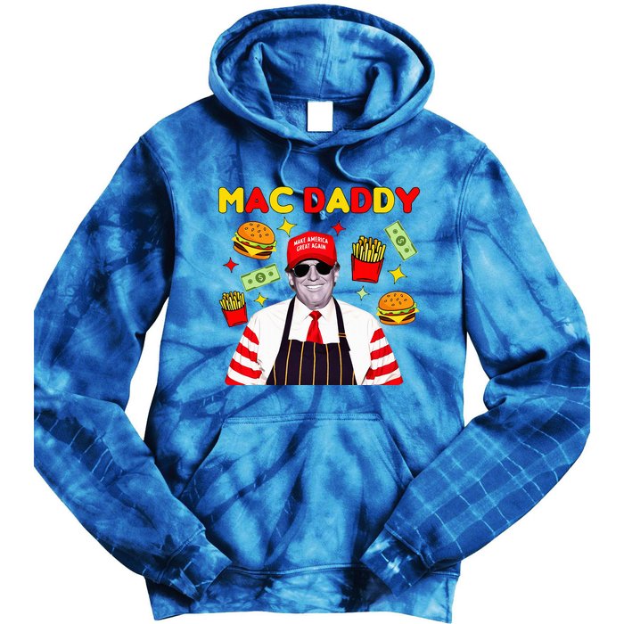 Trump Mac Daddy Funny Trump 2024 Tie Dye Hoodie