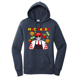 Trump Mac Daddy Funny Trump 2024 Women's Pullover Hoodie