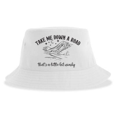 Take Me Down A Road Sustainable Bucket Hat
