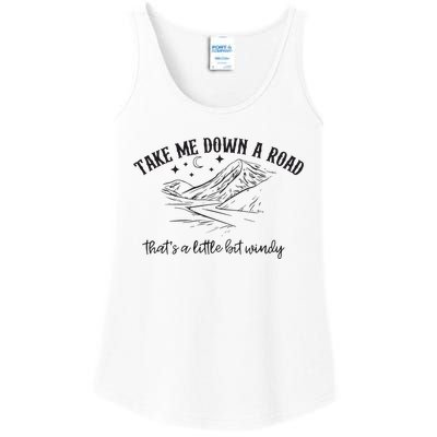 Take Me Down A Road Ladies Essential Tank