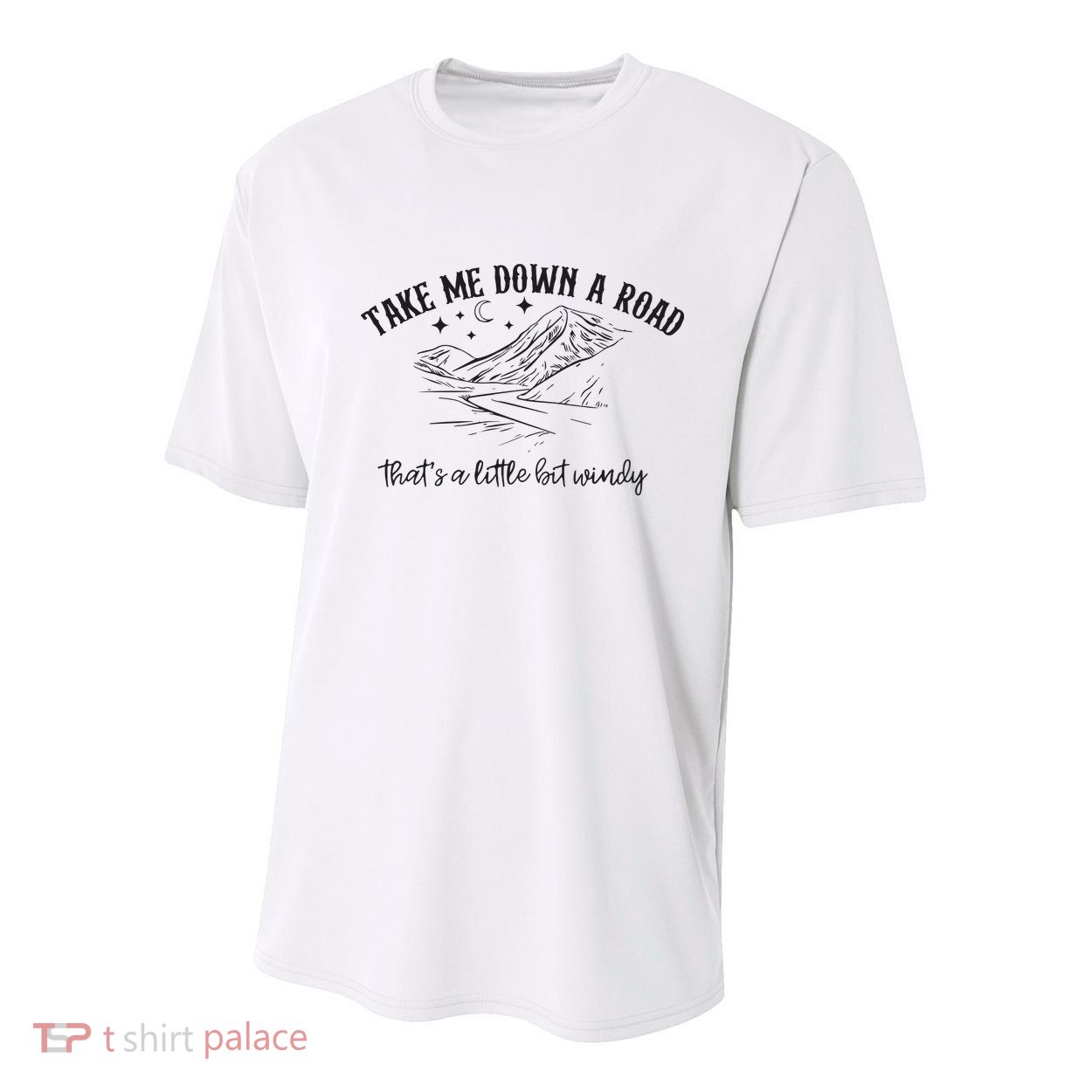 Take Me Down A Road Youth Performance Sprint T-Shirt
