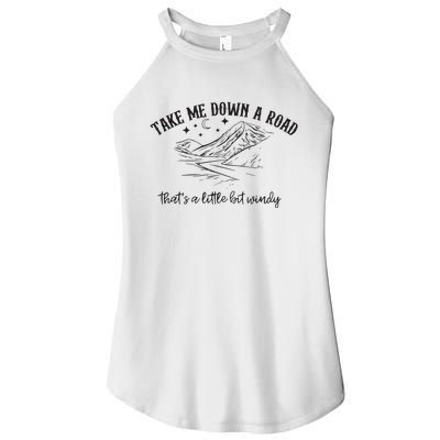 Take Me Down A Road Women's Perfect Tri Rocker Tank