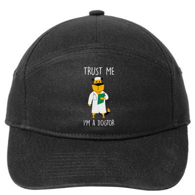Trust Me IM A Dogtor 7-Panel Snapback Hat