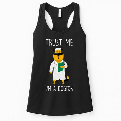 Trust Me IM A Dogtor Womens Tank Top