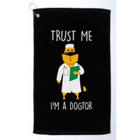 Trust Me IM A Dogtor Golf Towel