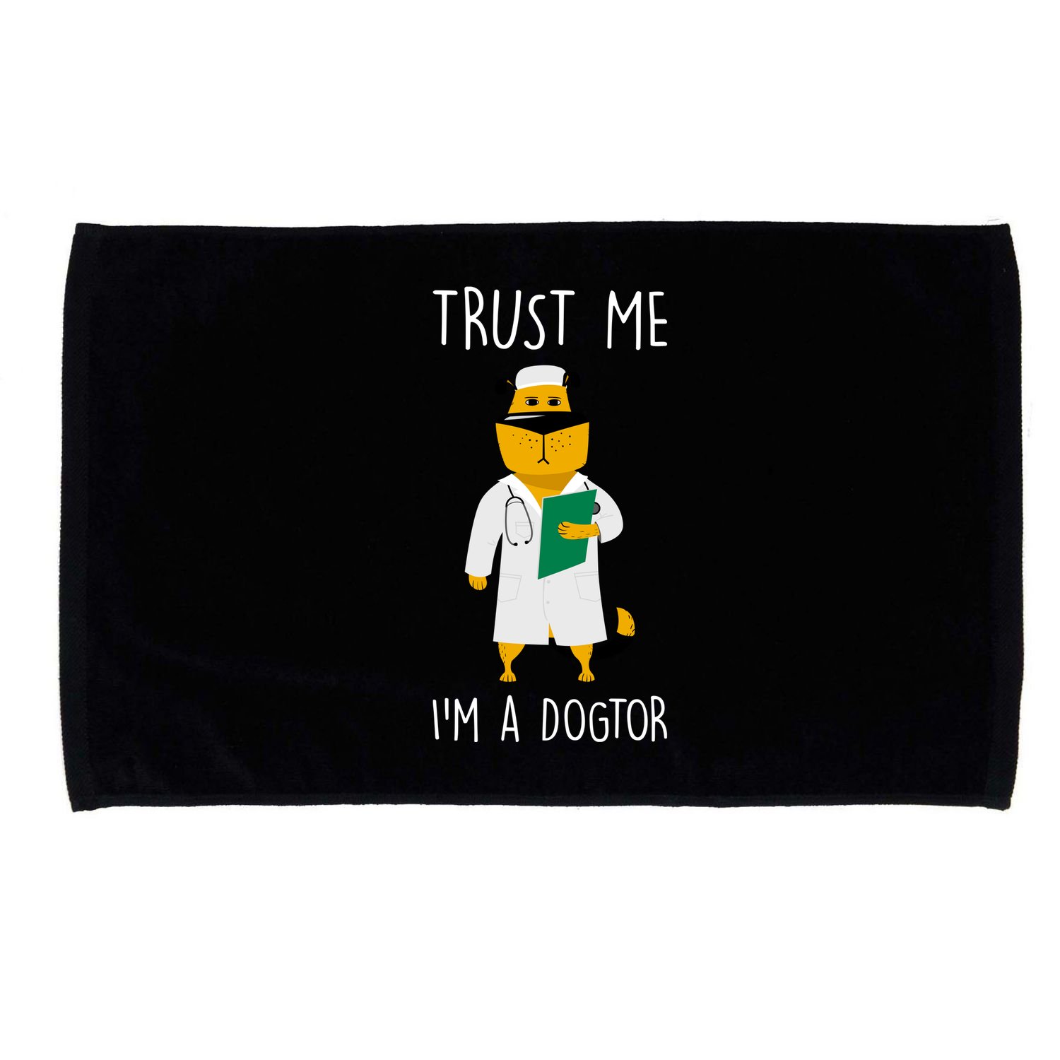 Trust Me IM A Dogtor Microfiber Hand Towel