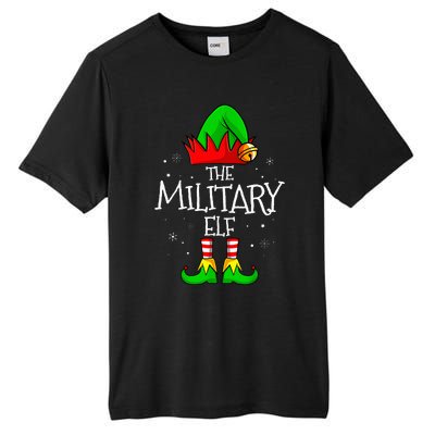 The Military Elf Group Matching Family Christmas Tall Fusion ChromaSoft Performance T-Shirt