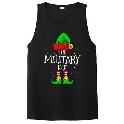 The Military Elf Group Matching Family Christmas PosiCharge Competitor Tank