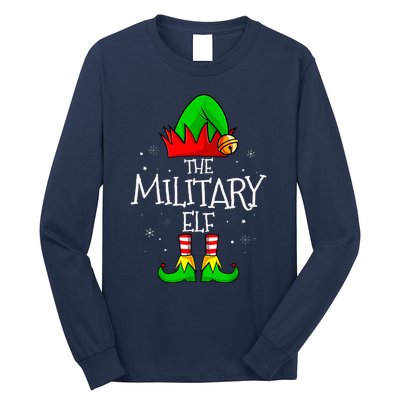 The Military Elf Group Matching Family Christmas Long Sleeve Shirt