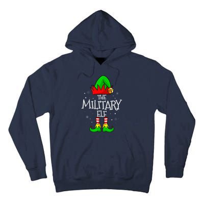 The Military Elf Group Matching Family Christmas Tall Hoodie