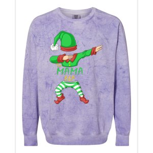 The Mama Elf Colorblast Crewneck Sweatshirt