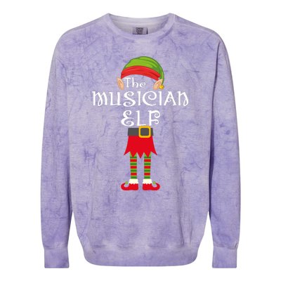 The Musician Elf Colorblast Crewneck Sweatshirt