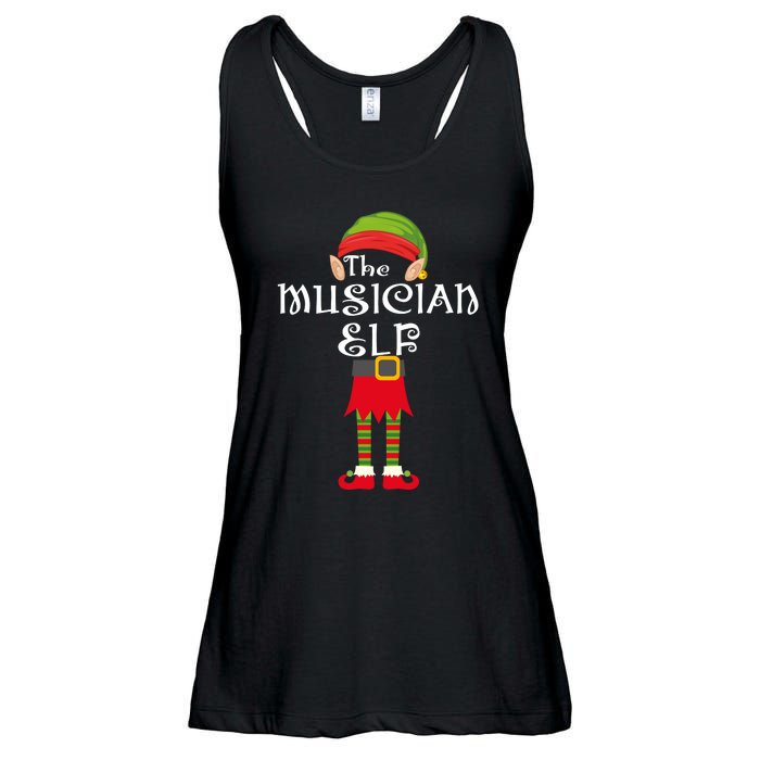 The Musician Elf Ladies Essential Flowy Tank