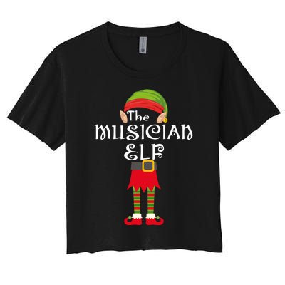 The Musician Elf Women's Crop Top Tee