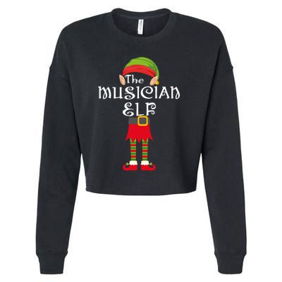 The Musician Elf Cropped Pullover Crew