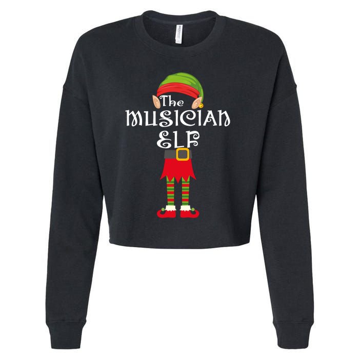 The Musician Elf Cropped Pullover Crew