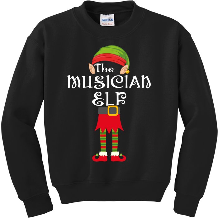 The Musician Elf Kids Sweatshirt